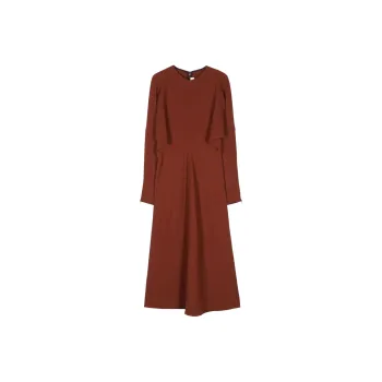 Victoria Beckham Dolman Cady Midi Dress