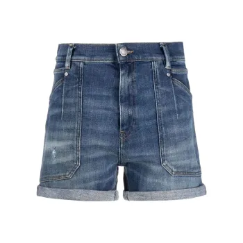 PINKO Denim Shorts Women's Blue