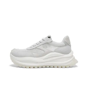 CHERYKALLY Casual Shoes Women's Stone Gray White