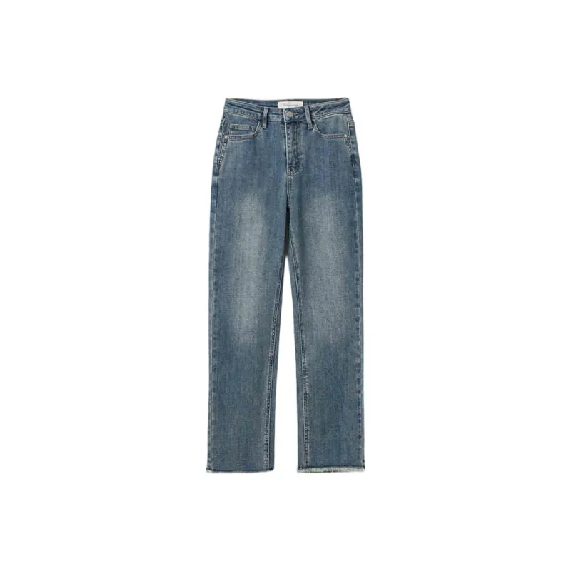 Shavani Casual Versatile Jeans Women's-4