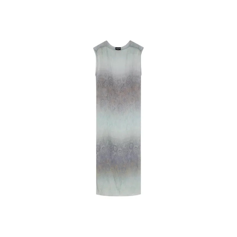 GIORGIO ARMANI Sleeveless Dress Women's Green-0