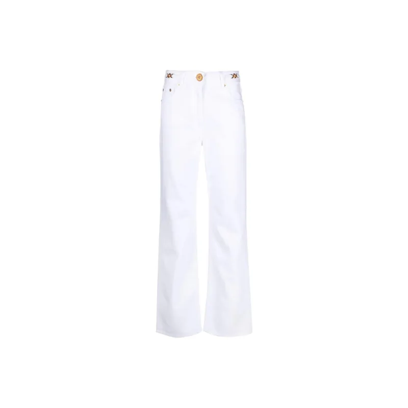 VERSACE SS24 Jeans Women's White-0