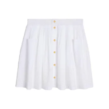 CELINE Casual Short Skirts Women's White