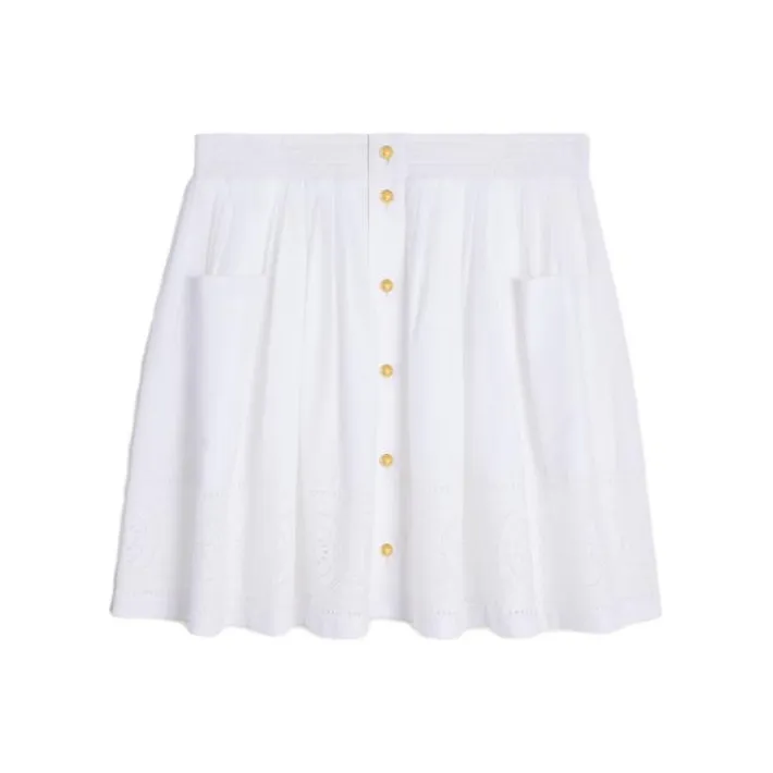 CELINE Casual Short Skirts Women's White-0