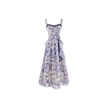 Manekniv Slip Dress Women's Purple