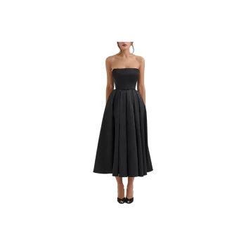 HOUSE OF CB Contessa Sleeveless Dress Women's BLACK/Black