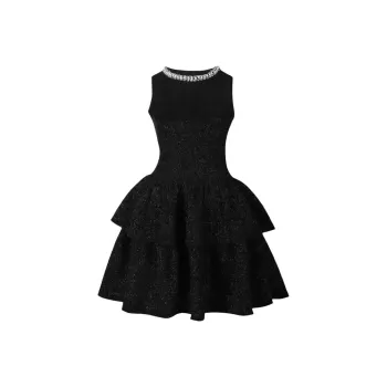 LEMON FAIRY Sleeveless Dress Women's Black