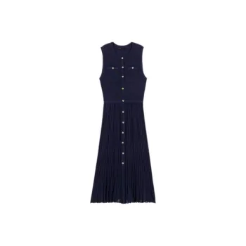Maje Knitted Midi Dress