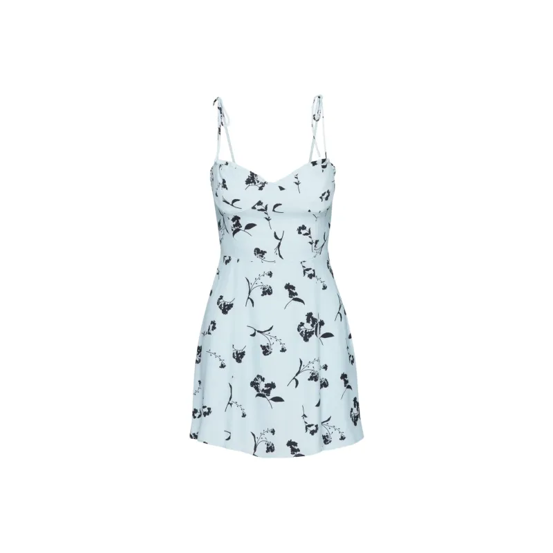 ARITZIA Wilfred Fable Dress Slip Dresses Women's Heatwave Blue Black-0