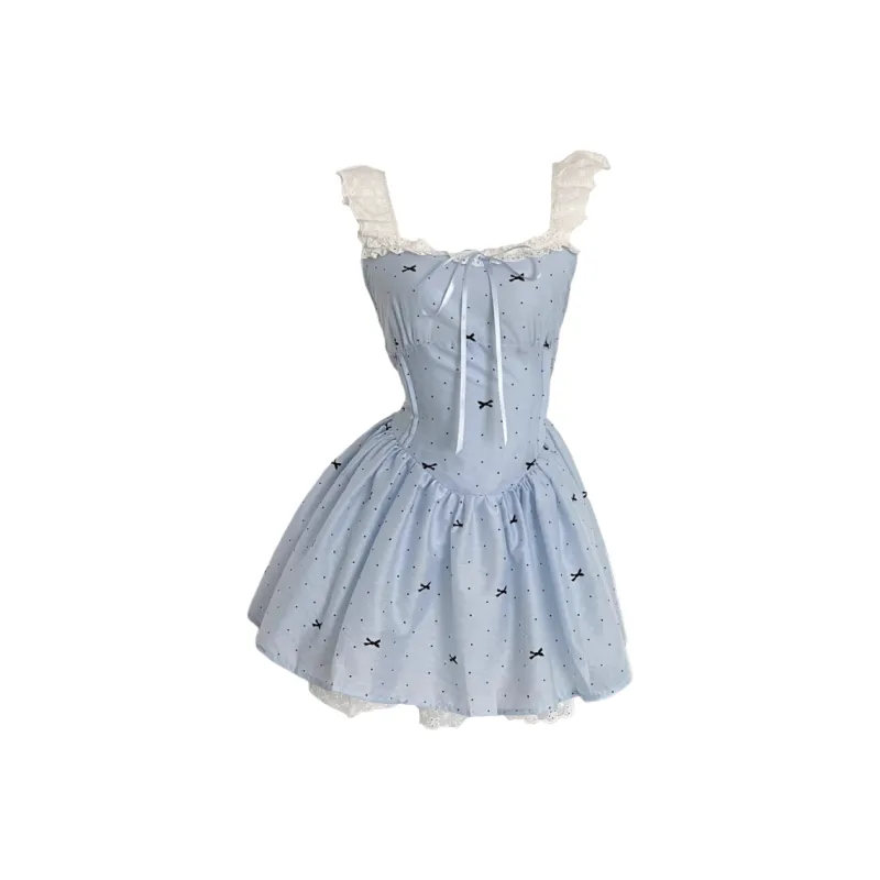 ARIADNAW STUDIO Sleeveless Dress Women's Sky Blue-0