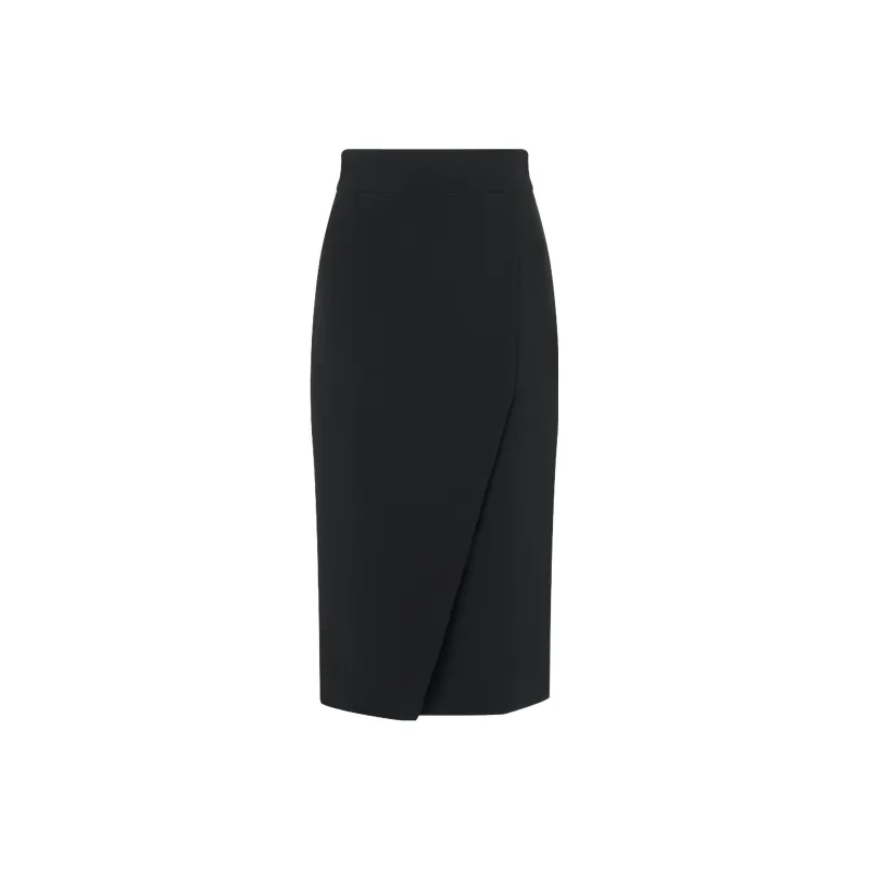 MOSCHINO Slit-Detailed Pencil Skirt-0