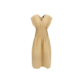Fabiana Filippi Fitted Waist Sleeveless Dress