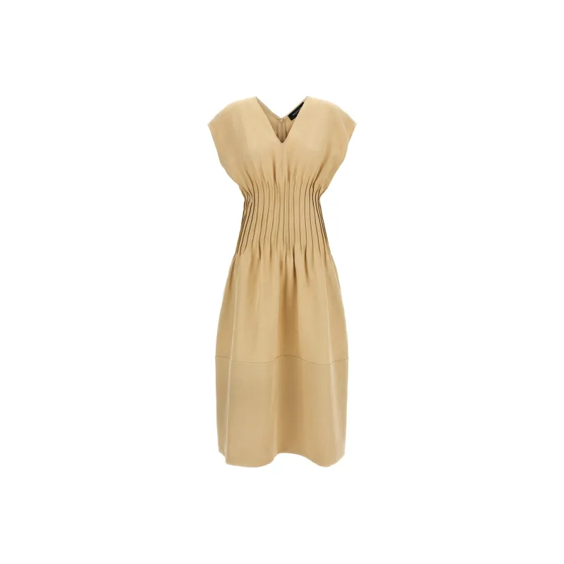 Fabiana Filippi Fitted Waist Sleeveless Dress-0