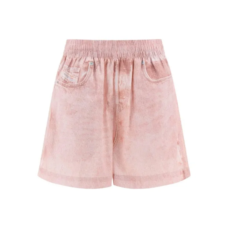 DIESEL Monogram print Shorts-0