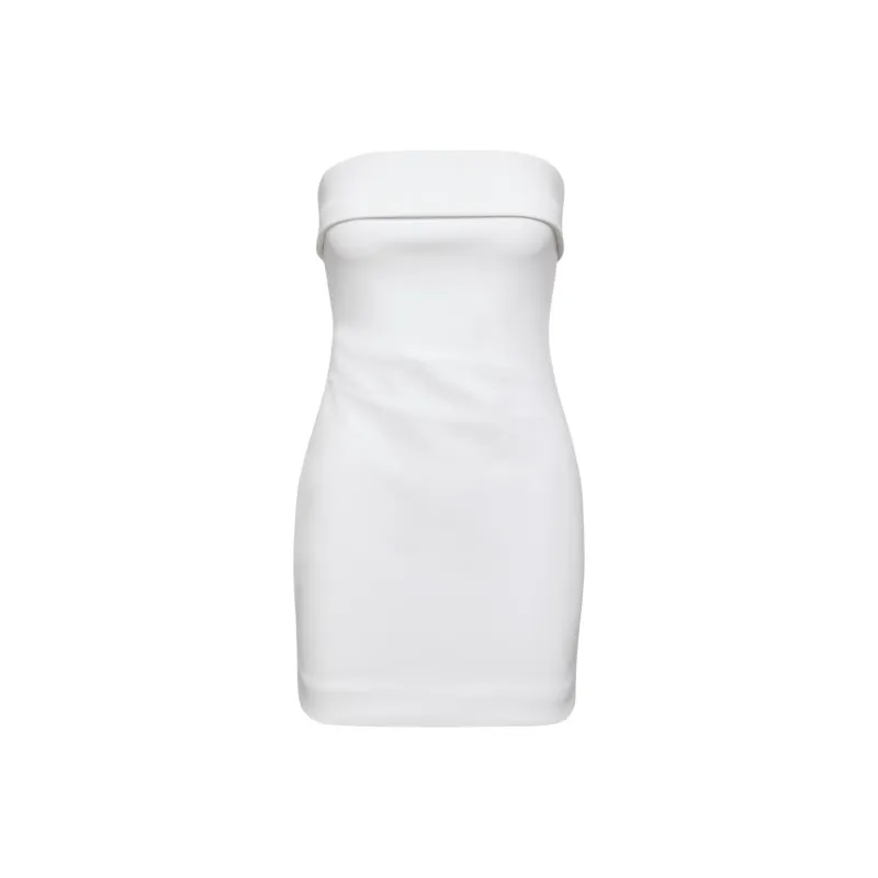 ARITZIA Babaton Eyecatcher Mini Dress Sleeveless Dress Women's White/White-0