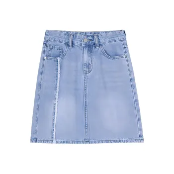 HIPPIEMISS Casual Short Skirts Women's Blue