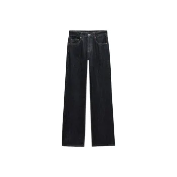 ZARA Trf Jeans Women's Dark Blue