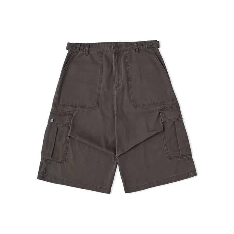 LANGWEIZHE Cargo Shorts Unisex-14