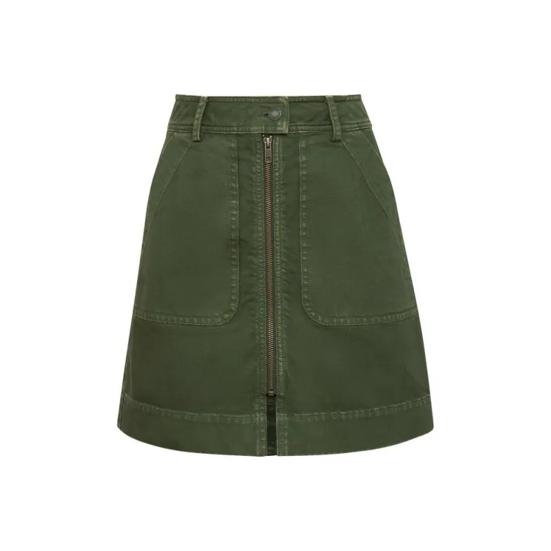 Brother Is Really Good Denim Short Skirts Women's-5