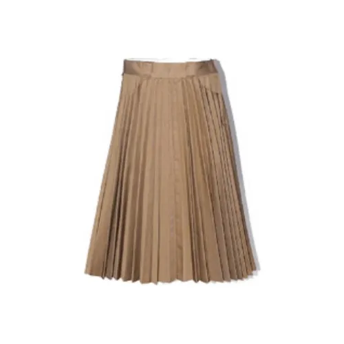 Dickies X TOGA Co-brand Casual Long Skirts Women's Brown