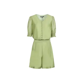 MeetMetro Casual Suit Women's Green