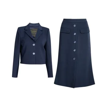ROEYSHOUSE Skirt Set Women's Dark Blue