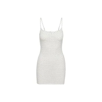 ARITZIA Sunday Best Chill Rolo Dress Slip Dresses Women's Black/White