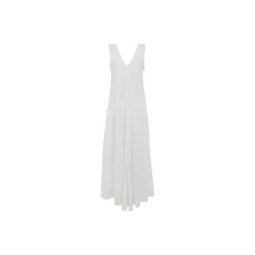 PAROSH SS25 Sleeveless Dress Women's White