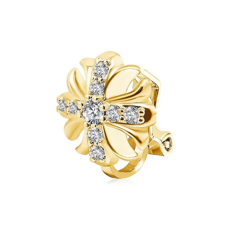 WIC Moissanite Clip On Earrings Unisex-7