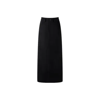 THE SEA LIFE Casual Long Skirt Women's Black Mage