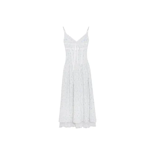 DREAM SEVEN 77 Slip Dress Women's Blue