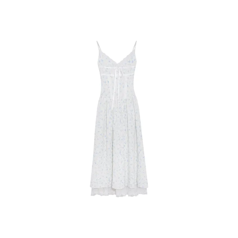 DREAM SEVEN 77 Slip Dress Women's Blue-0