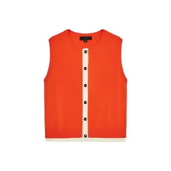 ZARA Tank Tops Women's Orange