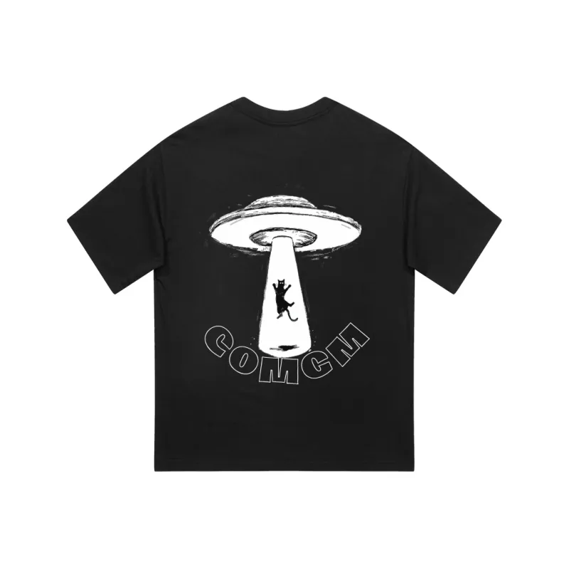 COMGM Drop Shoulder Sleeve T Shirt Women's-0