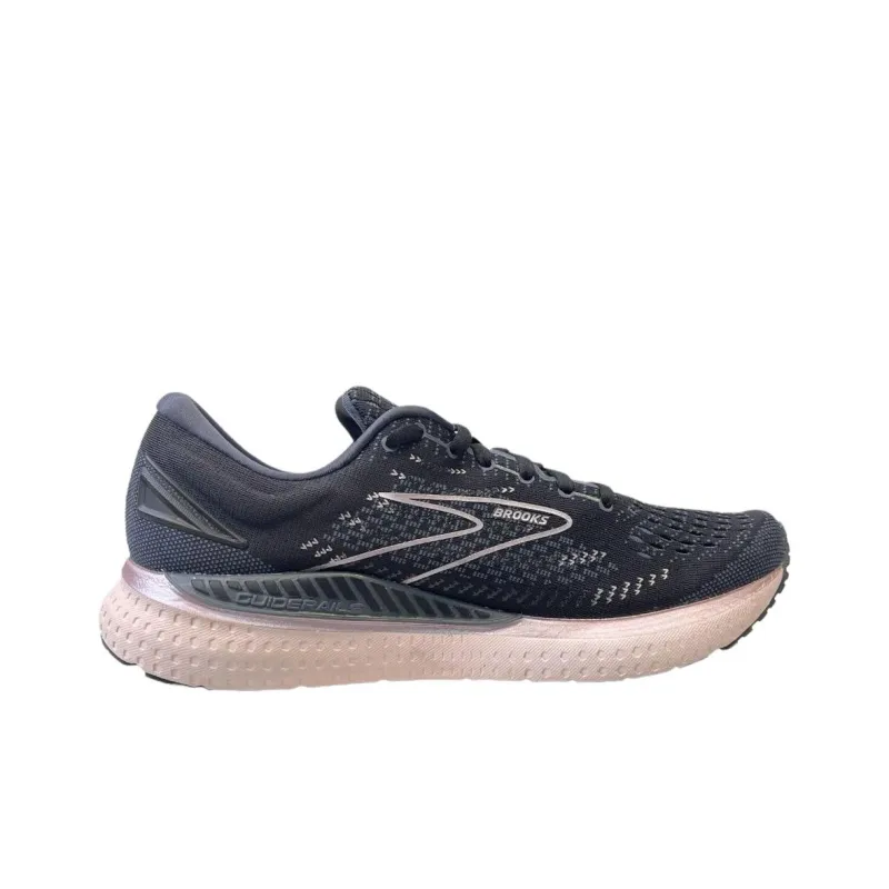 Brooks Anti Slip Wear Resistant Low Top Running Shoes Women's Black-1