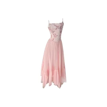 PAZZO Slip Dress Women's Smoke Pink Purple