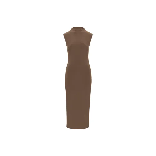 ARITZIA Wilfred Botanist Dress Sleeveless Dress Women's Cocoa Bean