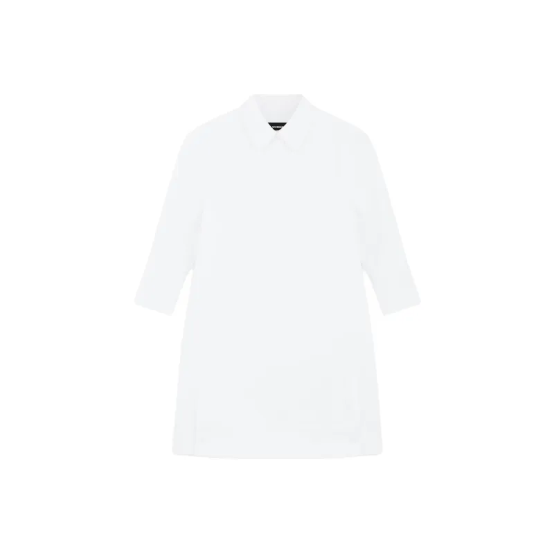 WE11DONE Long Sleeved Dress Women's White-0