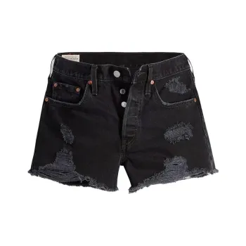 Levi's Denim Shorts Women's Black