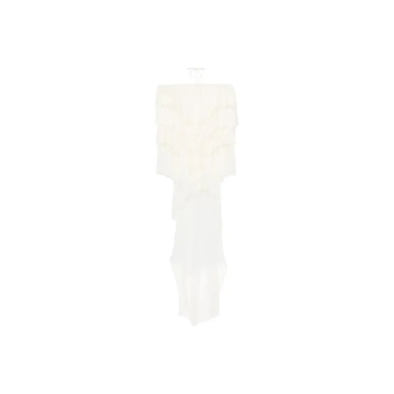 Blumarine Long Sleeved Dress Women's White-0
