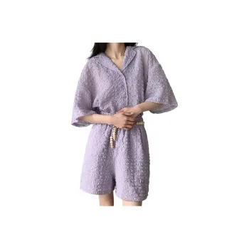 RODERIC WONG Casual Suit Women's Purple