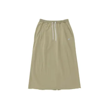 New Balance 900 French Terry Skirt Casual Long Skirt Women's Green