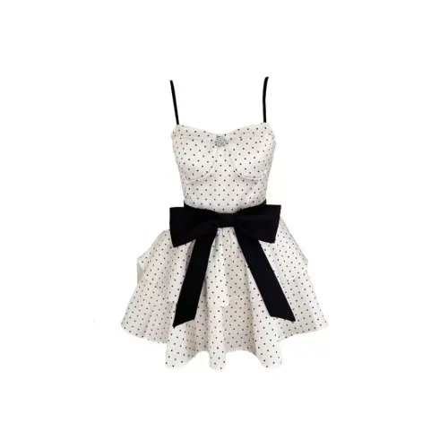 PUREIDOL Slip Dress Women's White