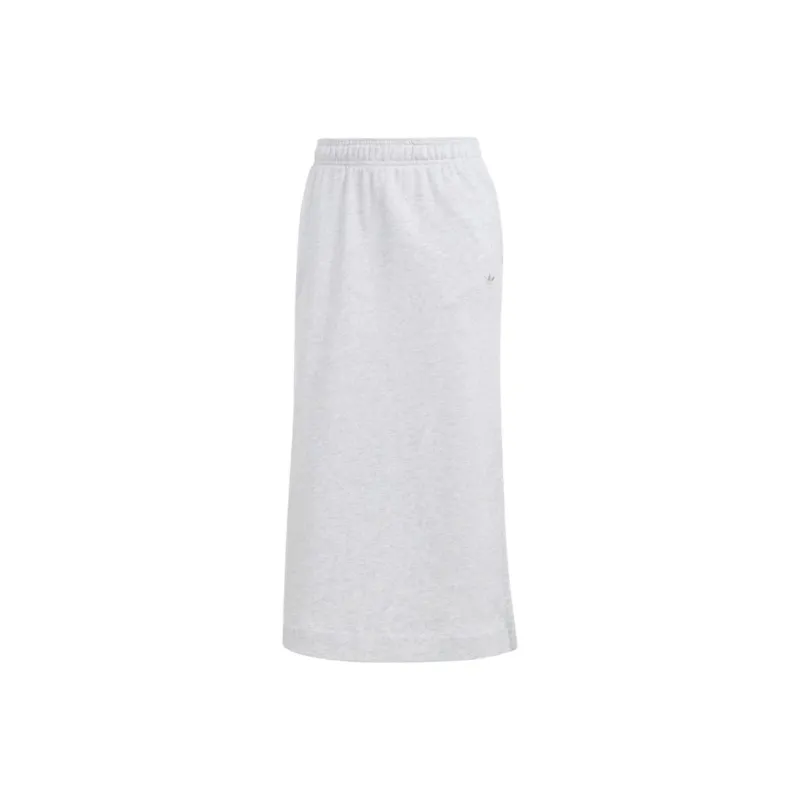 Adidas Casual Long Skirts Women's Light Gray-0