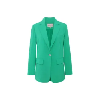 BBLLUUEE Casual Suit Women's Turquoise Green