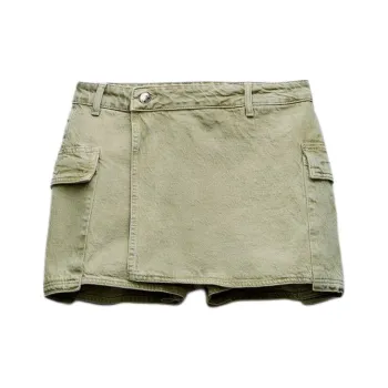ZARA Casual Shorts Women's Khaki