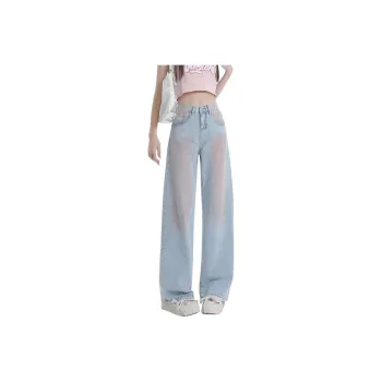 SONGS ALONG Jeans Women's Blush Color