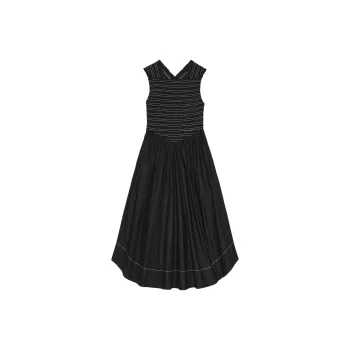 GANNI Smocked Dress