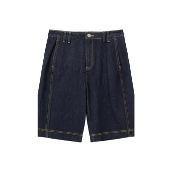 Broadcast Denim Shorts Women's Dark Denim Blue