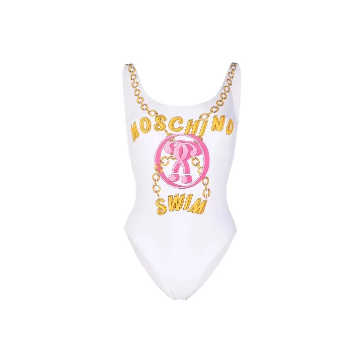 MOSCHINO Chain link Bikini Top-0
